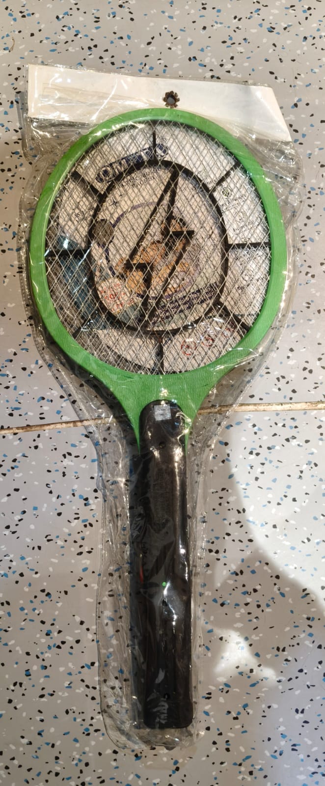 Green Rechargeable Electric Mosquito Killer Racket with Cable Green Rechargeable Electric Mosquito Killer Racket with Cable